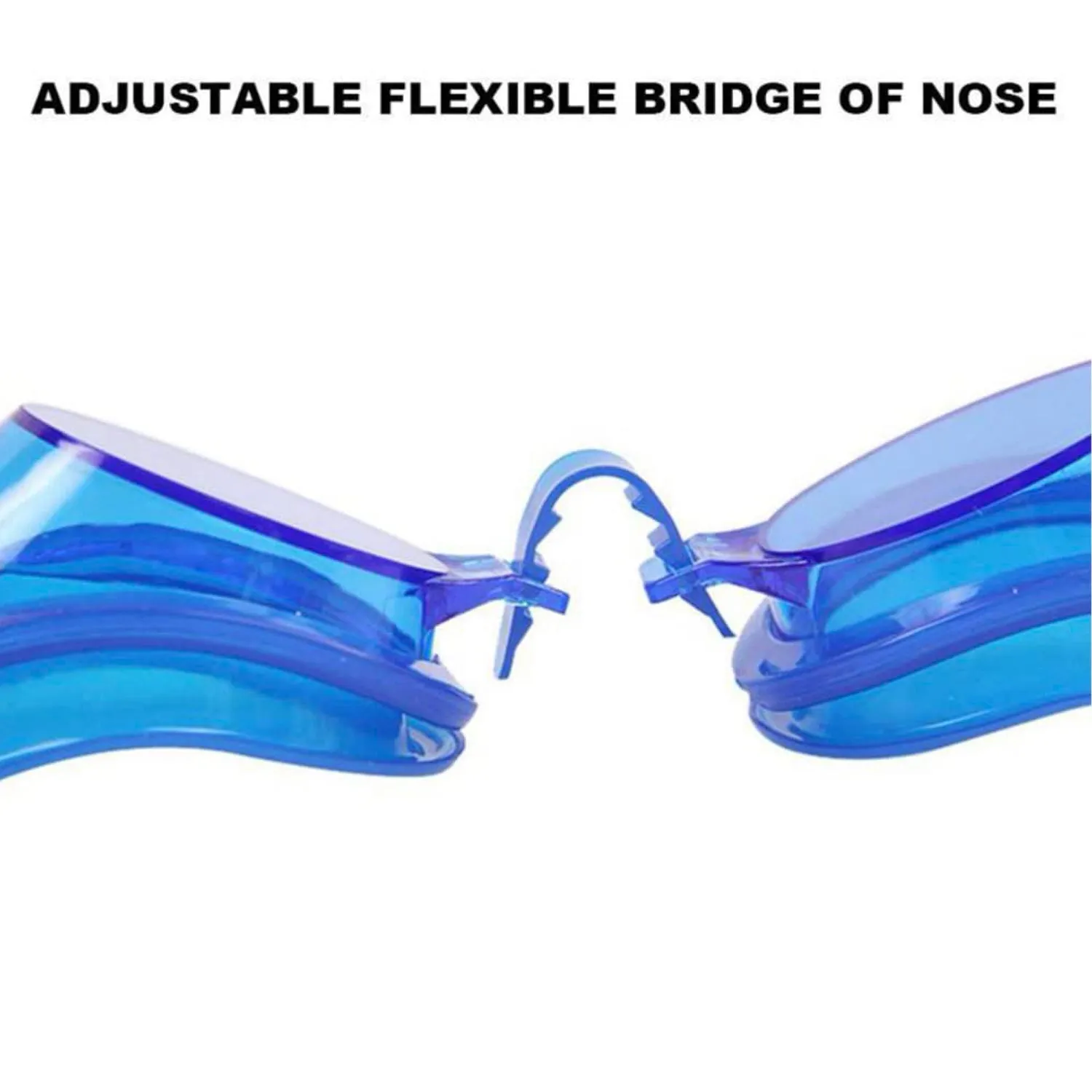 0399A SWIMMING GOGGLES WITH ADJUSTABLE CLEAR VISION ANTI-FOG WATERPROOF SWIMMING GOGGLES