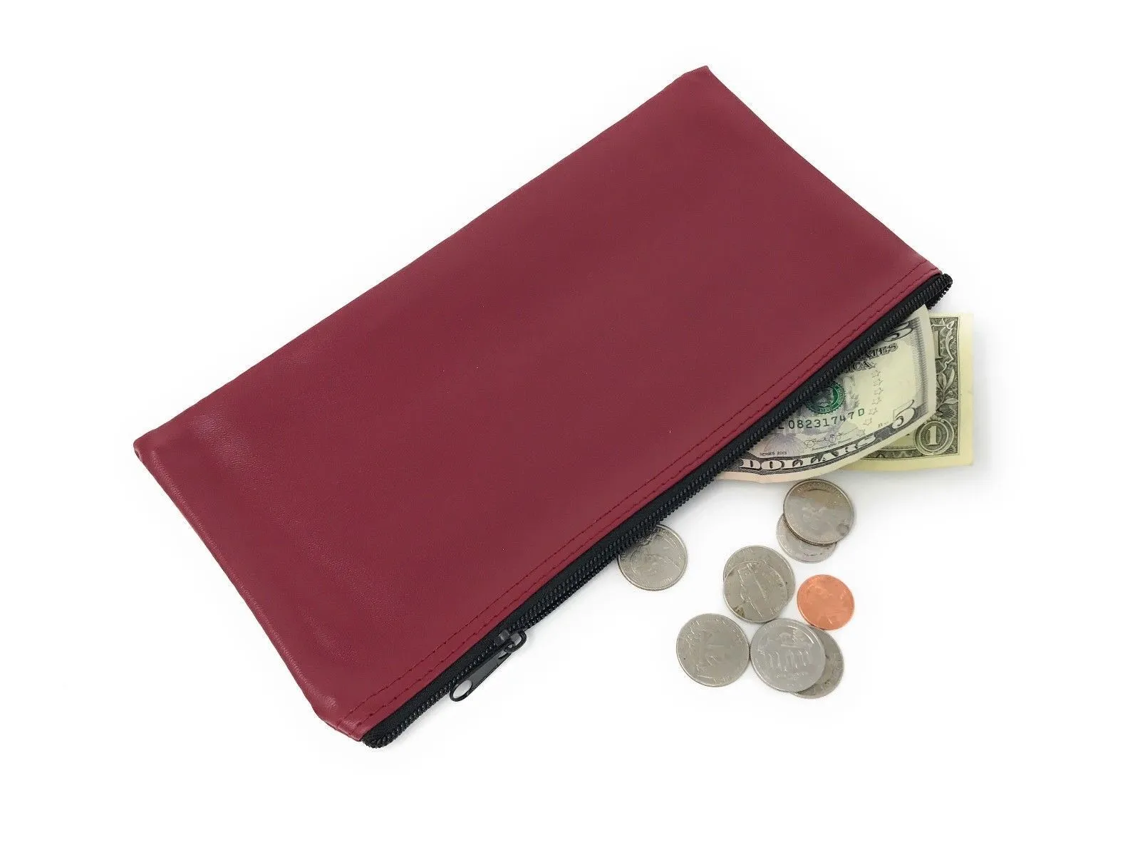 100 Lot Bank Deposit Money Cash Coins Credit Cards Bag Pouch Purse Wholesale