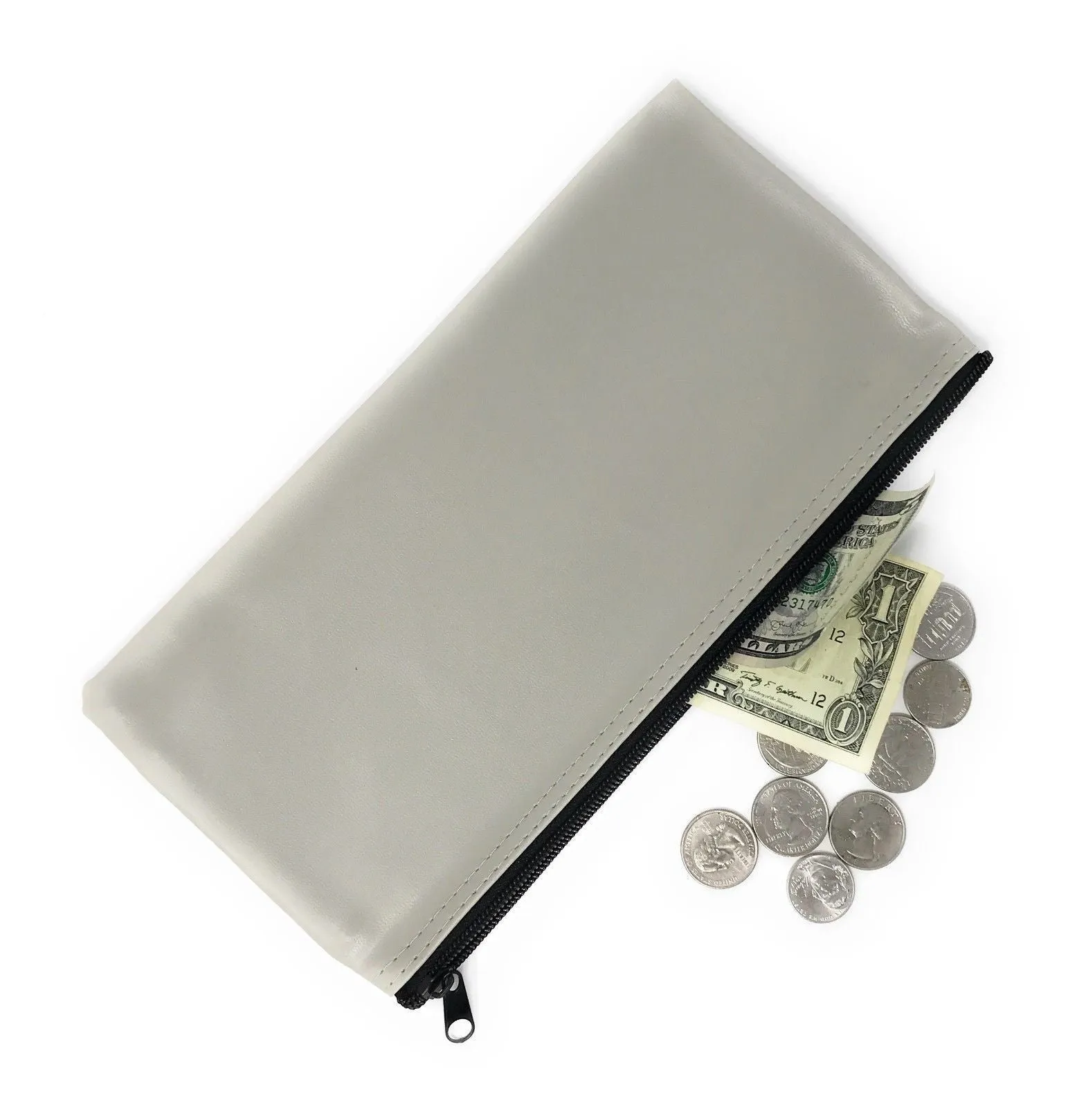 100 Lot Bank Deposit Money Cash Coins Credit Cards Bag Pouch Purse Wholesale