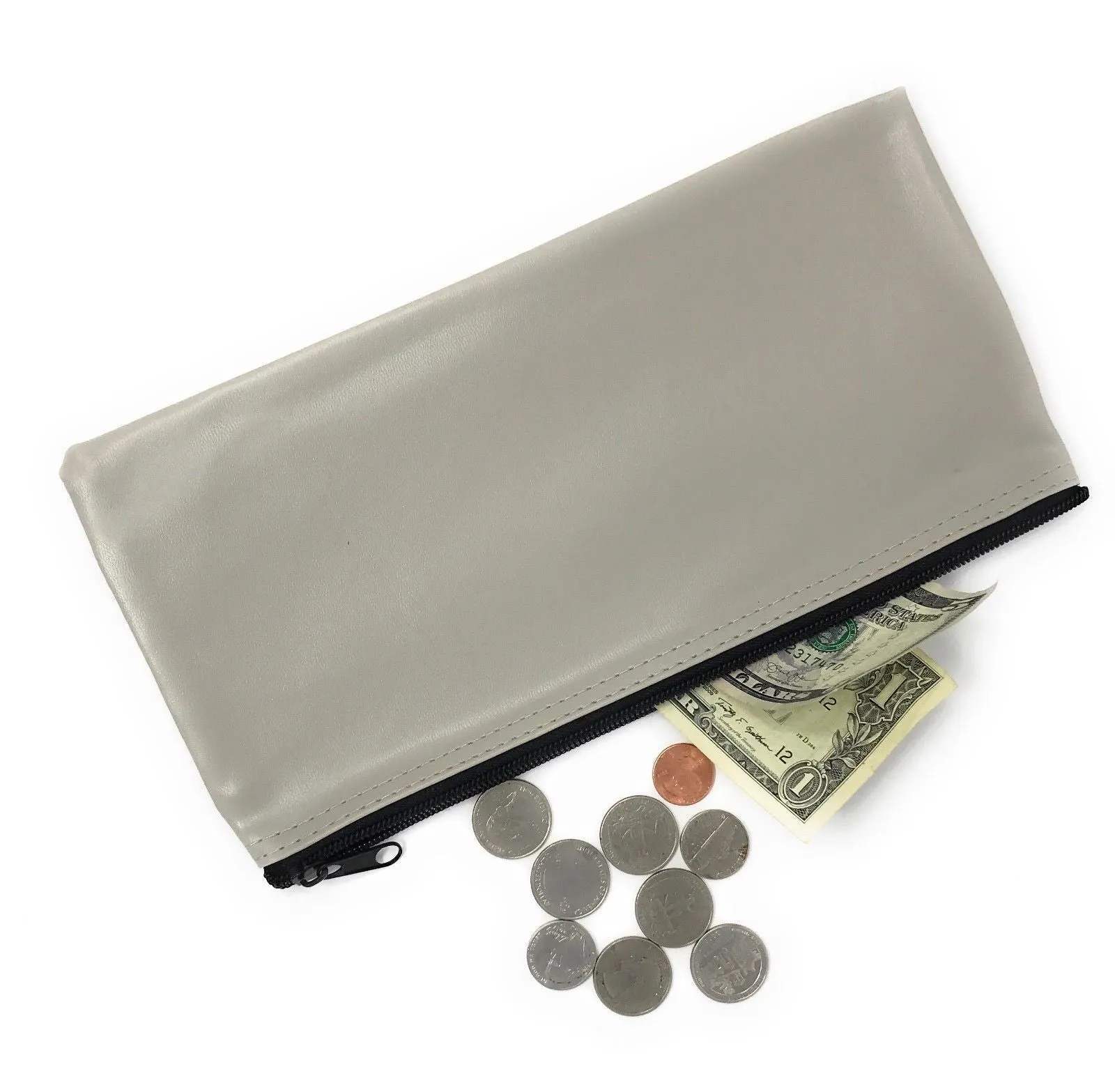 100 Lot Bank Deposit Money Cash Coins Credit Cards Bag Pouch Purse Wholesale