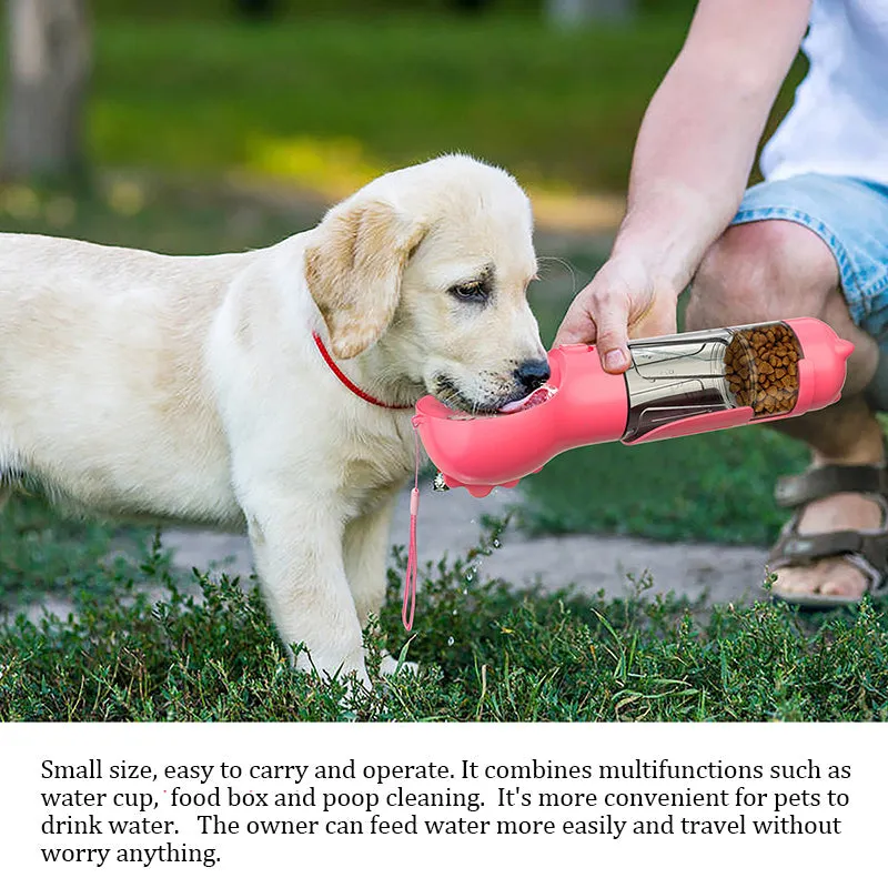 3 in 1 Dog Water Bottle