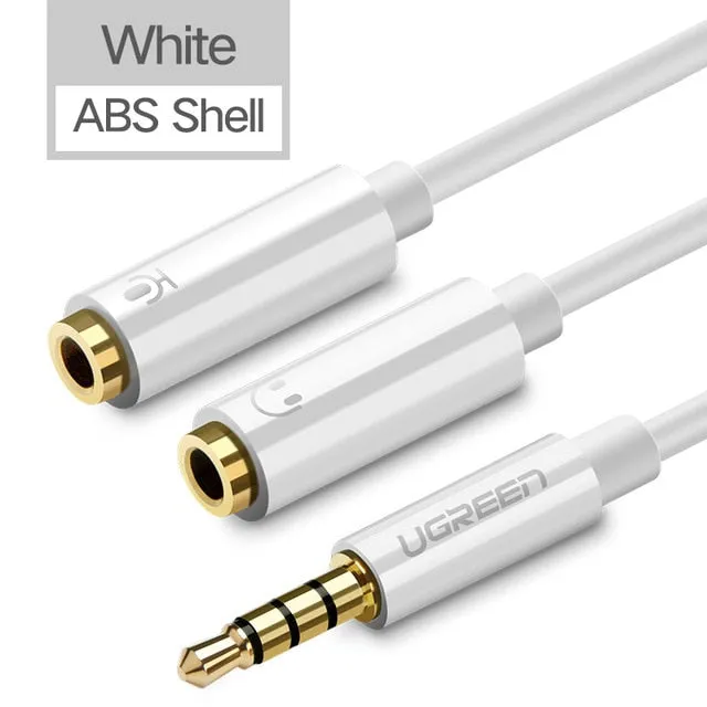 3.5mm Audio Splitter Cable for Computer