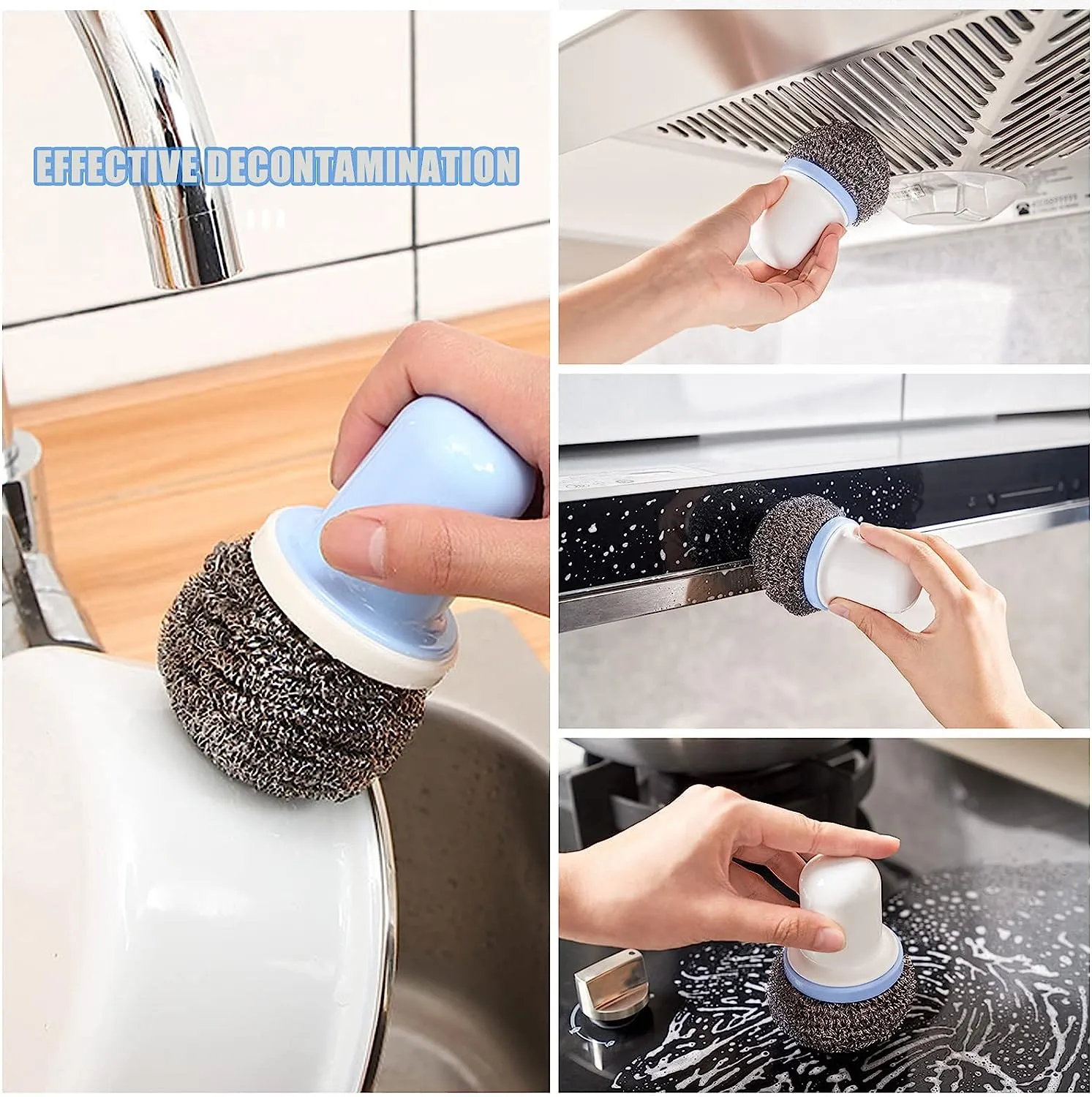 5214 Dish Brush Multifunctional Palm Brush for Dish Kitchen Sink Pot Pan - Dish Scrub Brush Small Cleaning Brush Dish Scrubber Brush Cleaning Brushes for Household Use