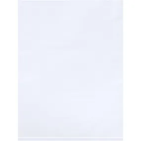 9 x 12" - 2 Mil White Flat Poly Bags