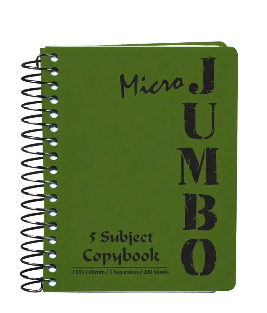 A6 Jumbo Notebook (5 Subjects)