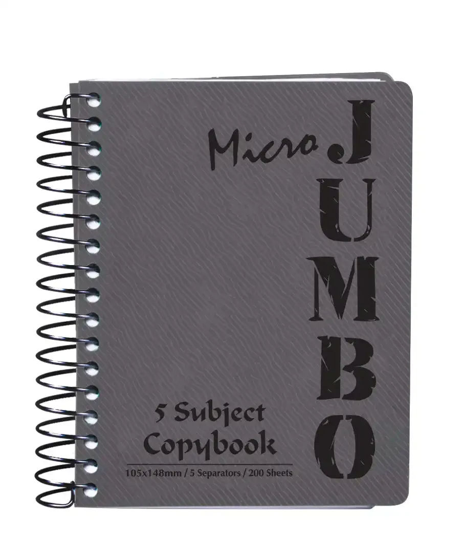 A6 Jumbo Notebook (5 Subjects)