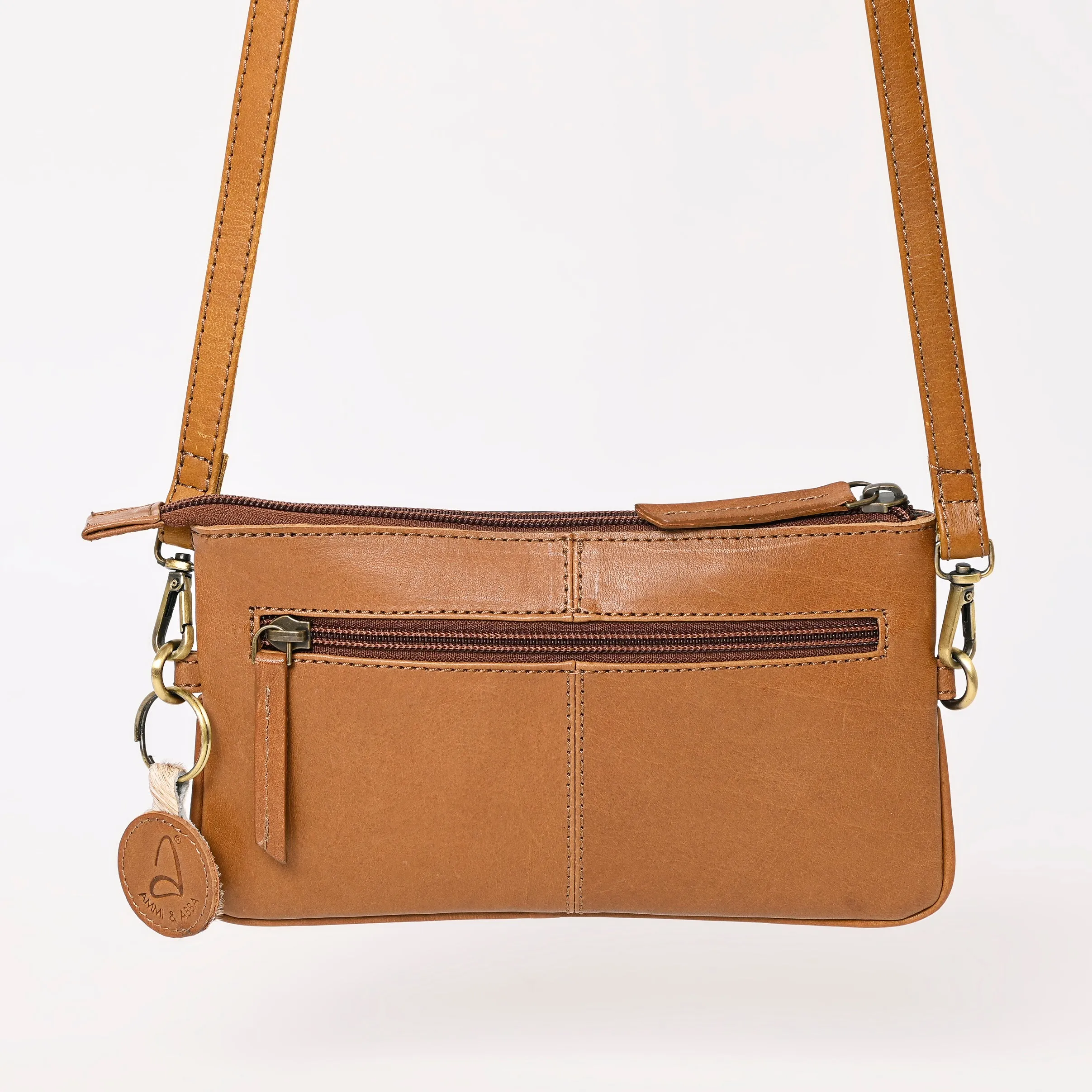 A&A-986  Montana West 100% Genuine Oily Calf Leather  Crossbody