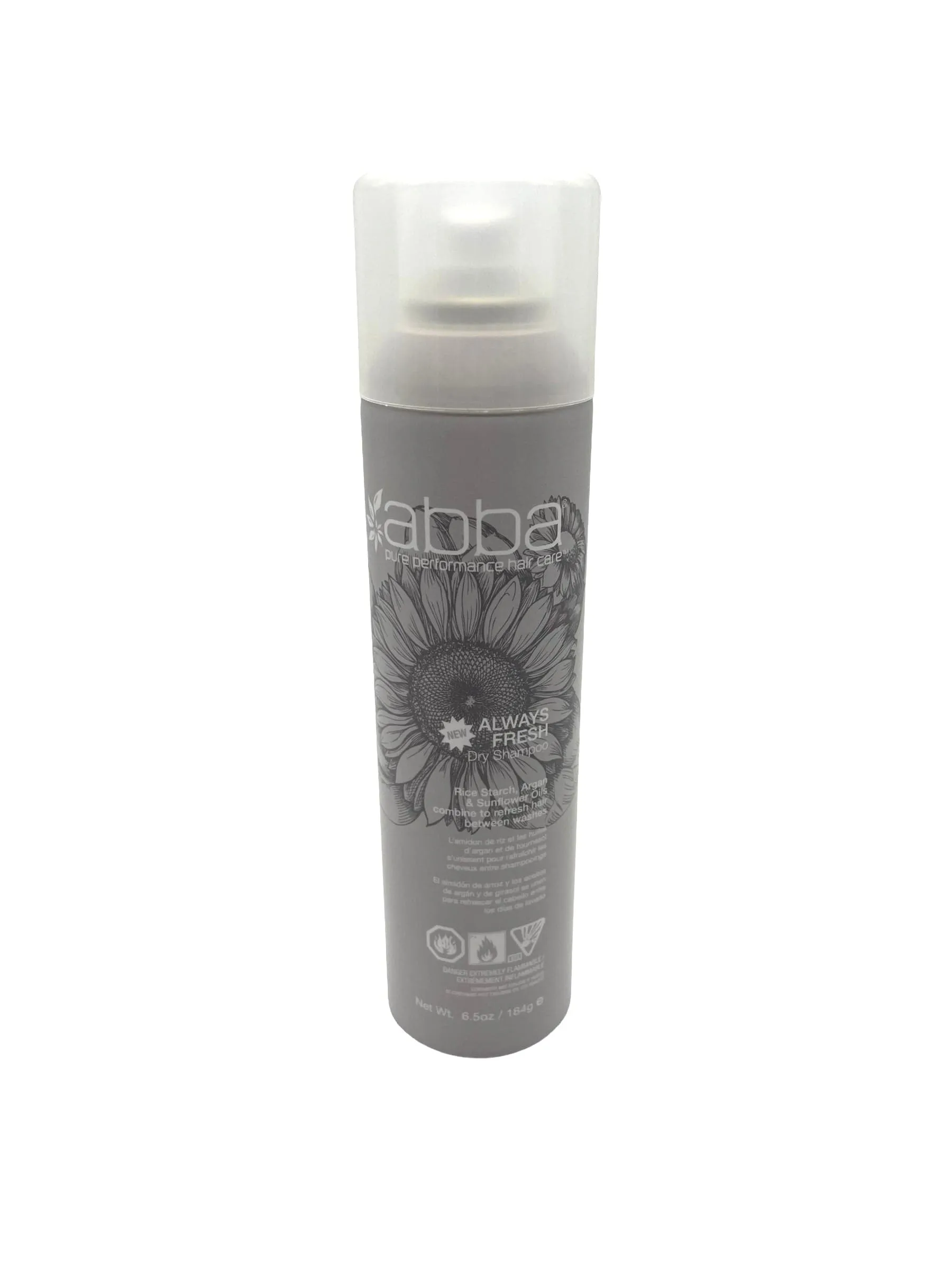 Abba Dry Shampoo 100% Vegan & Gluten Free 6.5oz