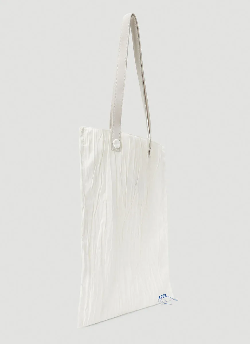 Ader Error Crinkled Tote Bag