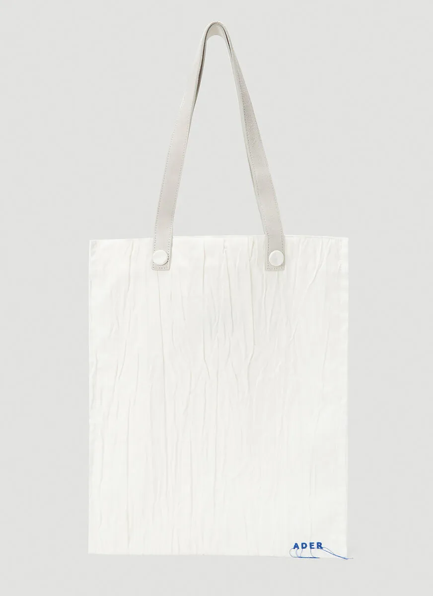 Ader Error Crinkled Tote Bag