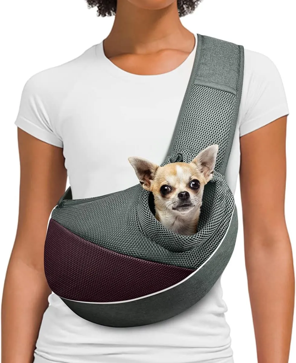 Adjustable Breathable Dog Sling Carrier