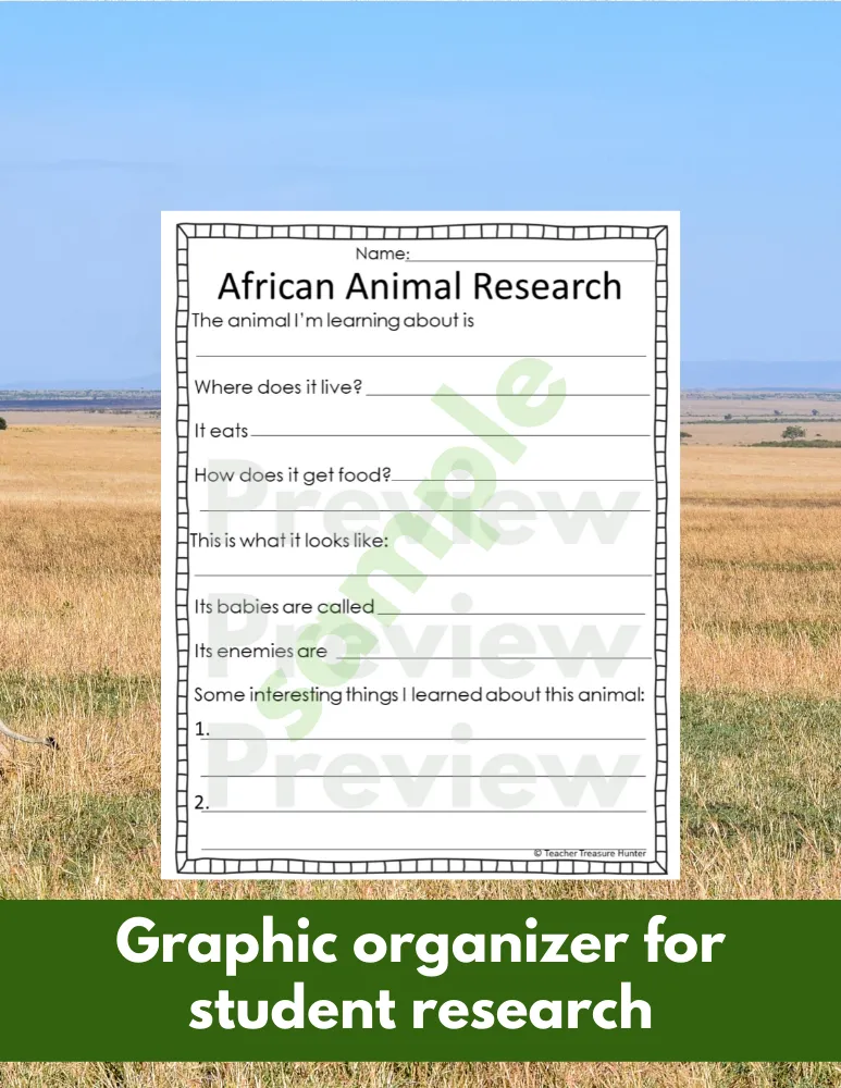 African lion Animal Research Pages for animal research paper