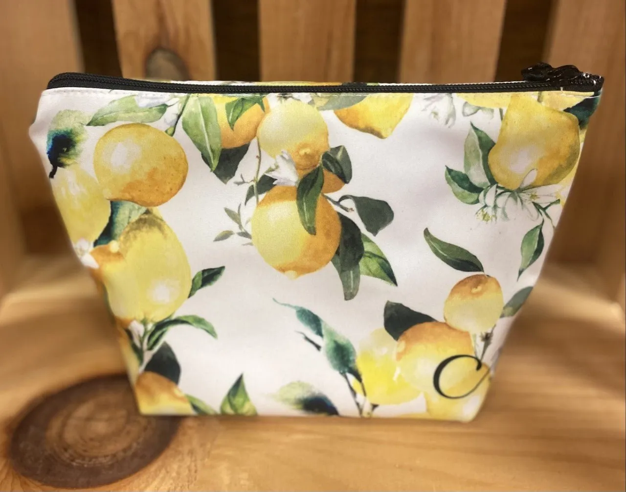 AINSLIEWEAR 901LC MAKEUP BAG LEMON