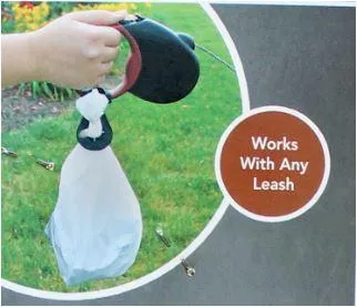 Alcott Waste Bag Carrier Leash Clip