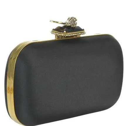 Alexander McQueen Butterfly Box Clutch Bag