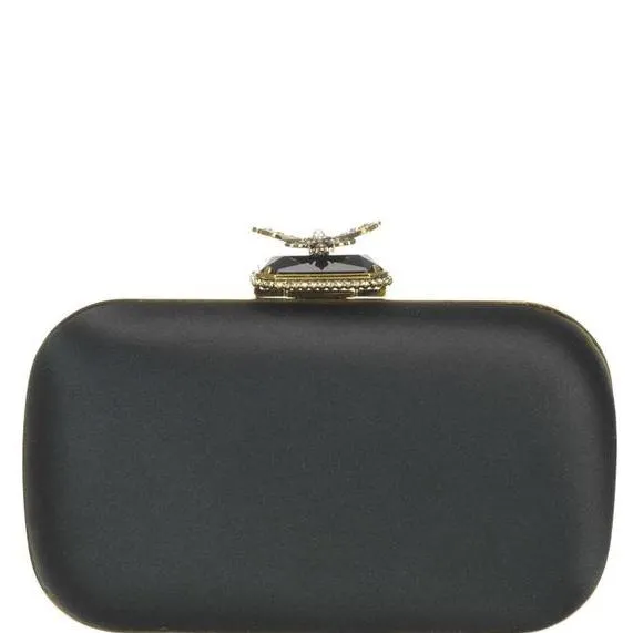 Alexander McQueen Butterfly Box Clutch Bag