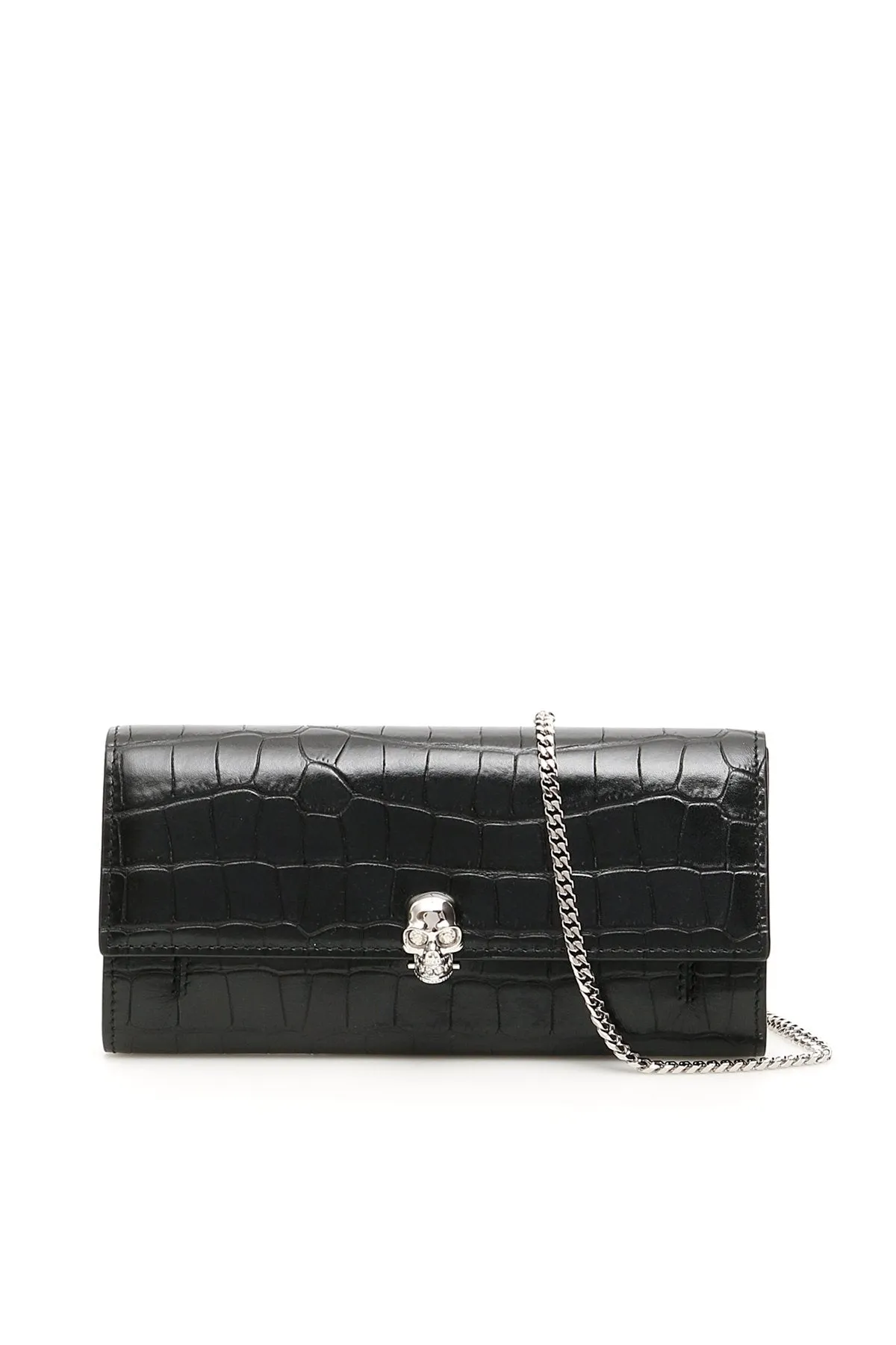 Alexander McQueen Embossed Clutch Bag