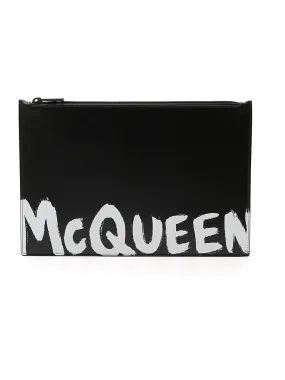 Alexander McQueen Graffiti Clutch Bag