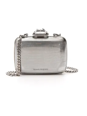 Alexander McQueen Metallic Clutch Bag