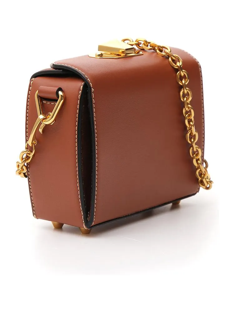 Alexander McQueen Twist Lock Chain Bag