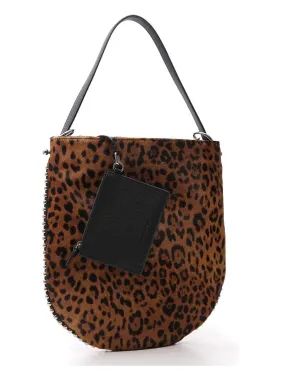 Alexander Wang Leopard Print Chain Shoulder Bag