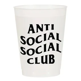 Anti Social Club - Set of 10 Reusable Cups