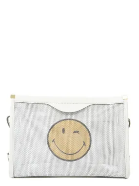 Anya Hindmarch Wink Face Mesh Crossbody Bag