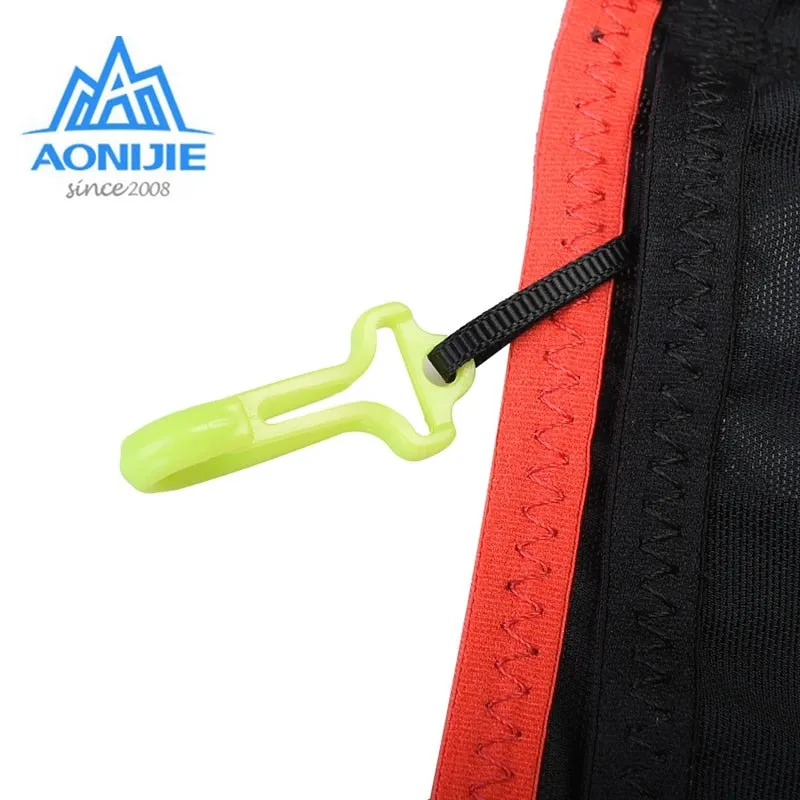 Aonijie Outdoor Waist Belt Bag Portable Ultralight Waist Packs Phone Holder For Trailing Running Camping With Water Soft Flask