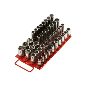 ARES 60000 - 48-Piece Red Socket Organizer Tray