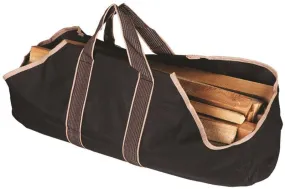 Bag Log Carrier 36.5x18in Blk