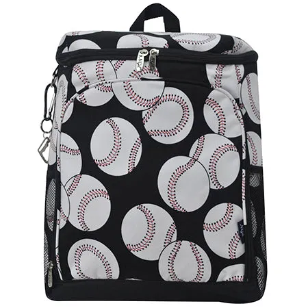 Baseball Print NGIL Cooler Backpack