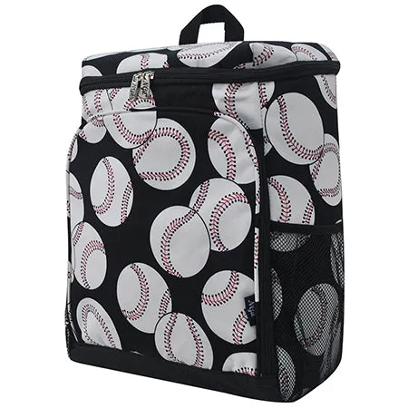 Baseball Print NGIL Cooler Backpack