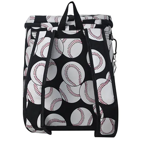 Baseball Print NGIL Cooler Backpack