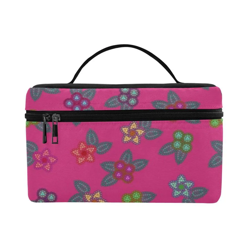 Berry Flowers Cosmetic Bag/Large