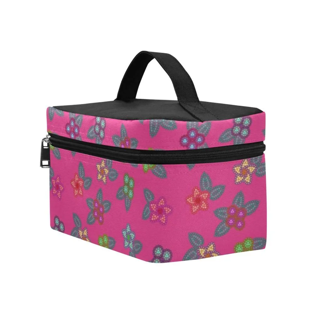 Berry Flowers Cosmetic Bag/Large