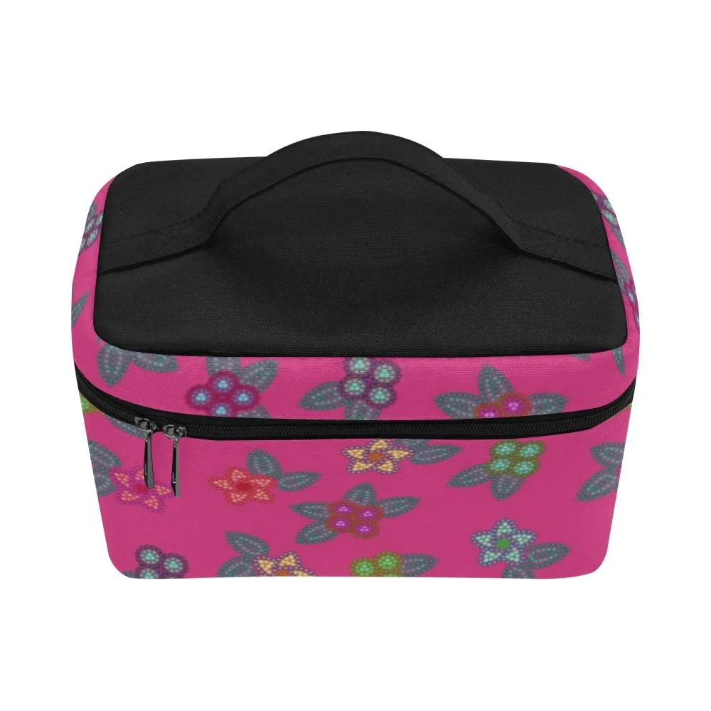 Berry Flowers Cosmetic Bag/Large