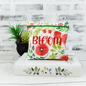 Bloom Poppy Personalized Reusable Food Bag