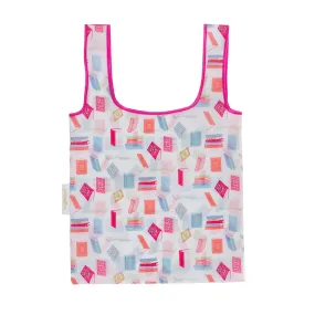 Book Club Book Pattern Tote Bag