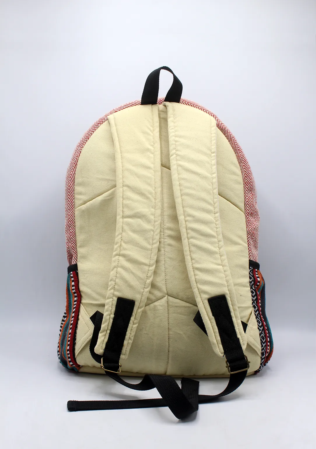 Buddha Printed Hemp Rucksack