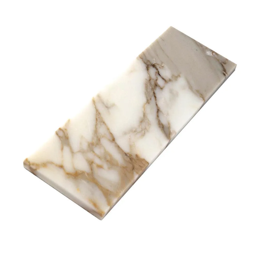 Calacatta Gold Polished Marble Subway Tile 4X12