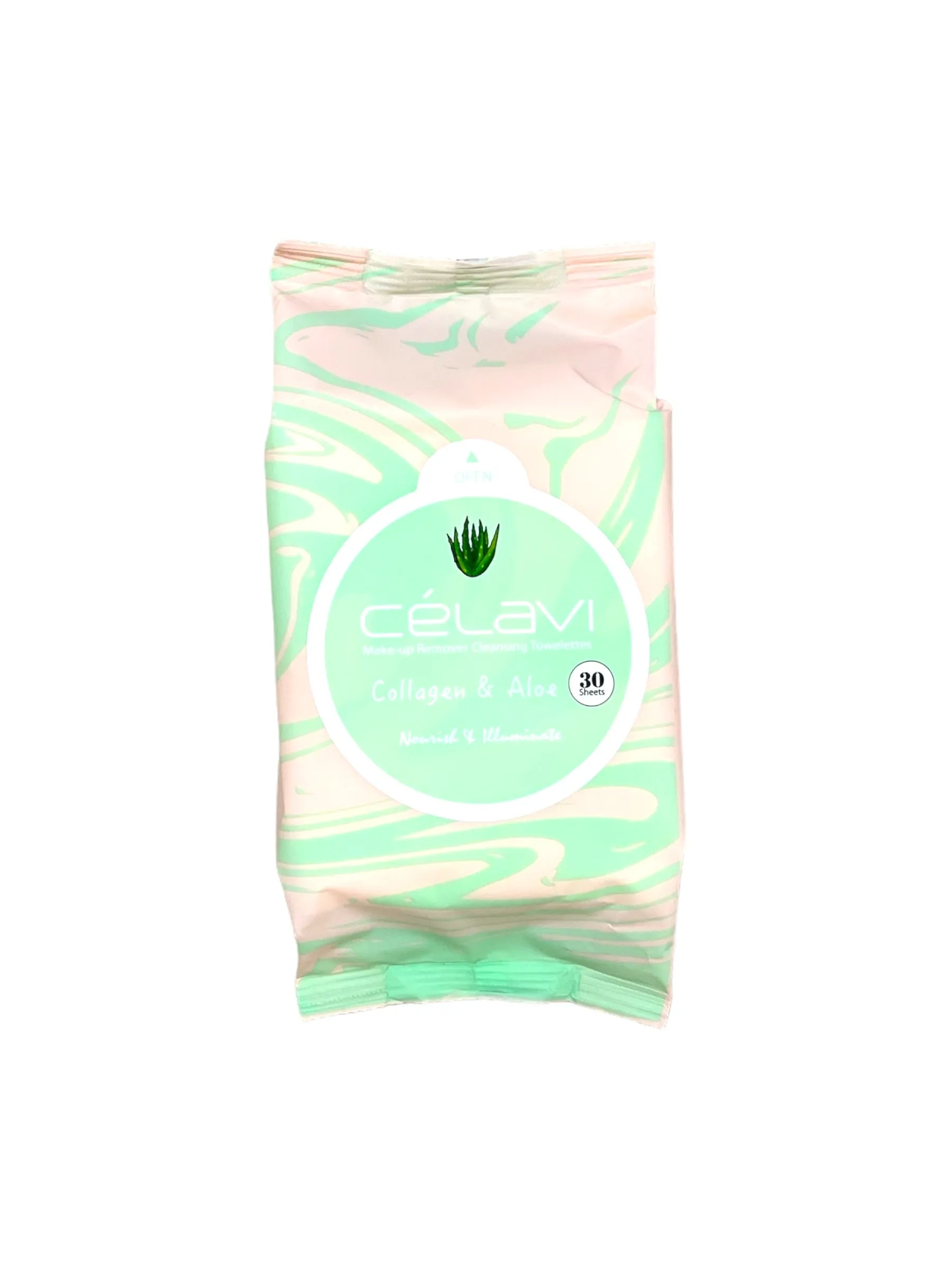 Celavi Collagen & Aloe Wipes 23 (6pc BULK $1 each)