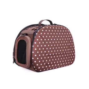 Classic Collapsible Shoulder Pet Carrier - Brown