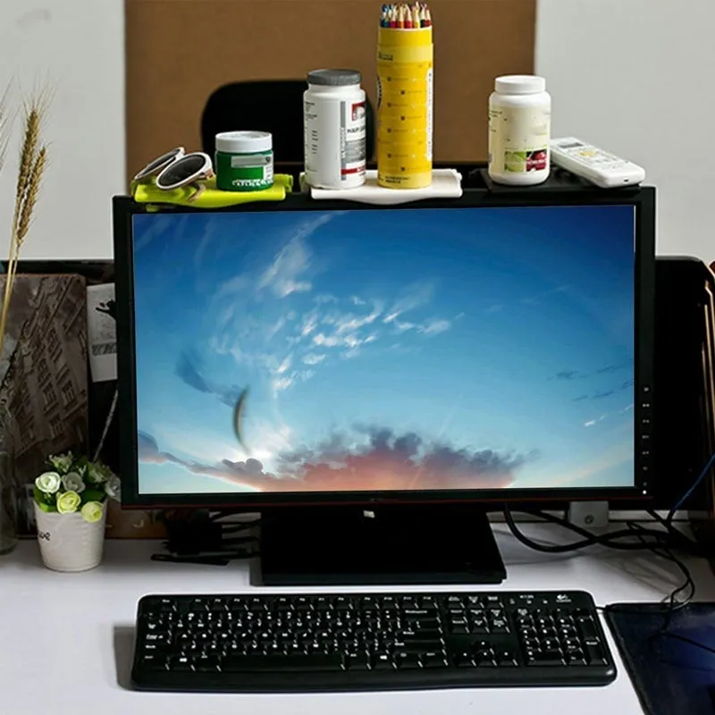 Creative Multifunctional Screen Top Shelf