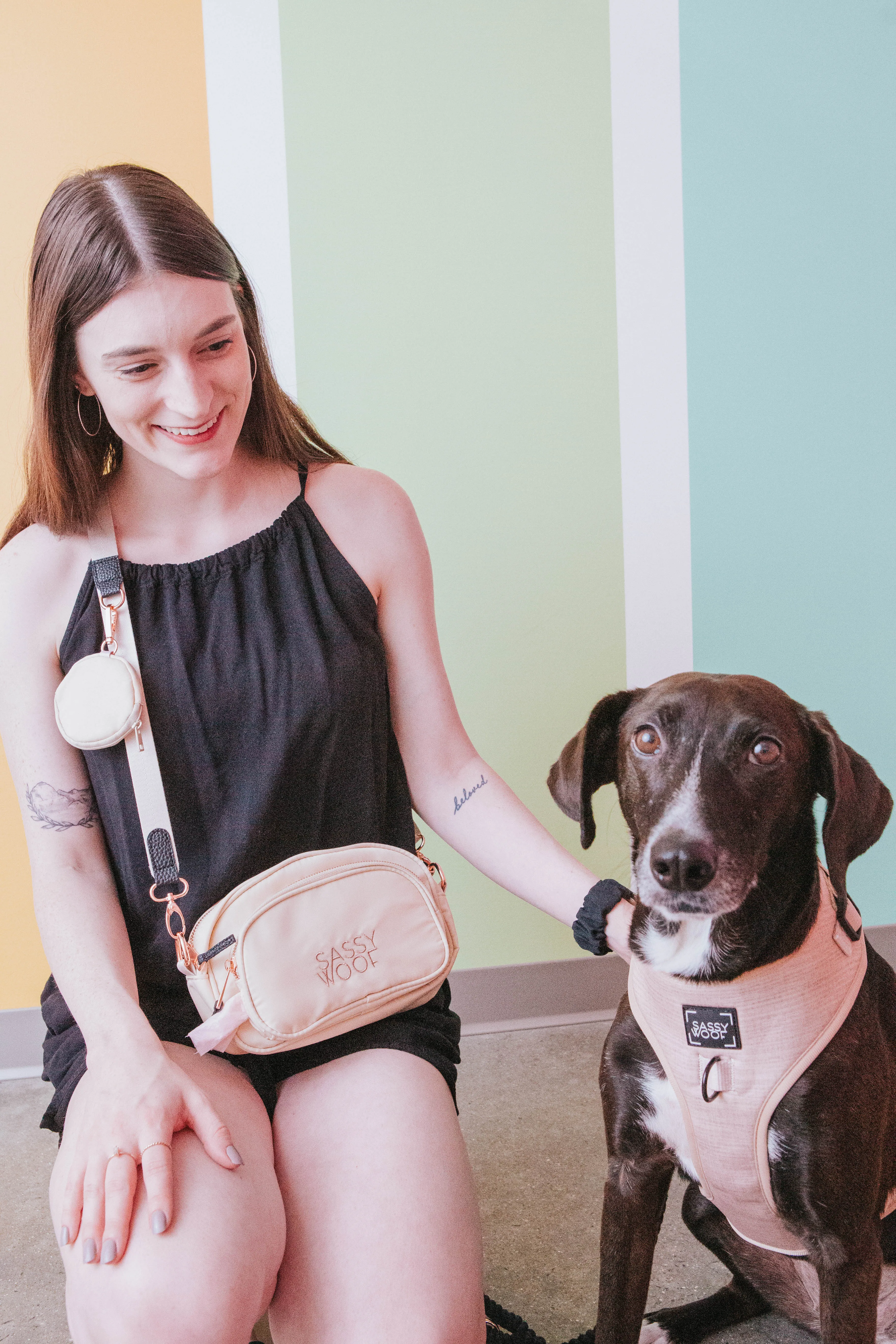 Crossbody Bag - Beige