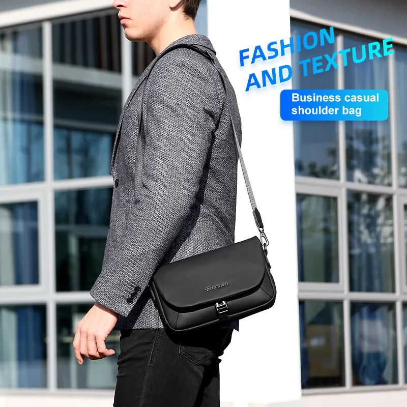 Crossbody Bag Messenger Bag For Men Waterproof Short Trip Casual