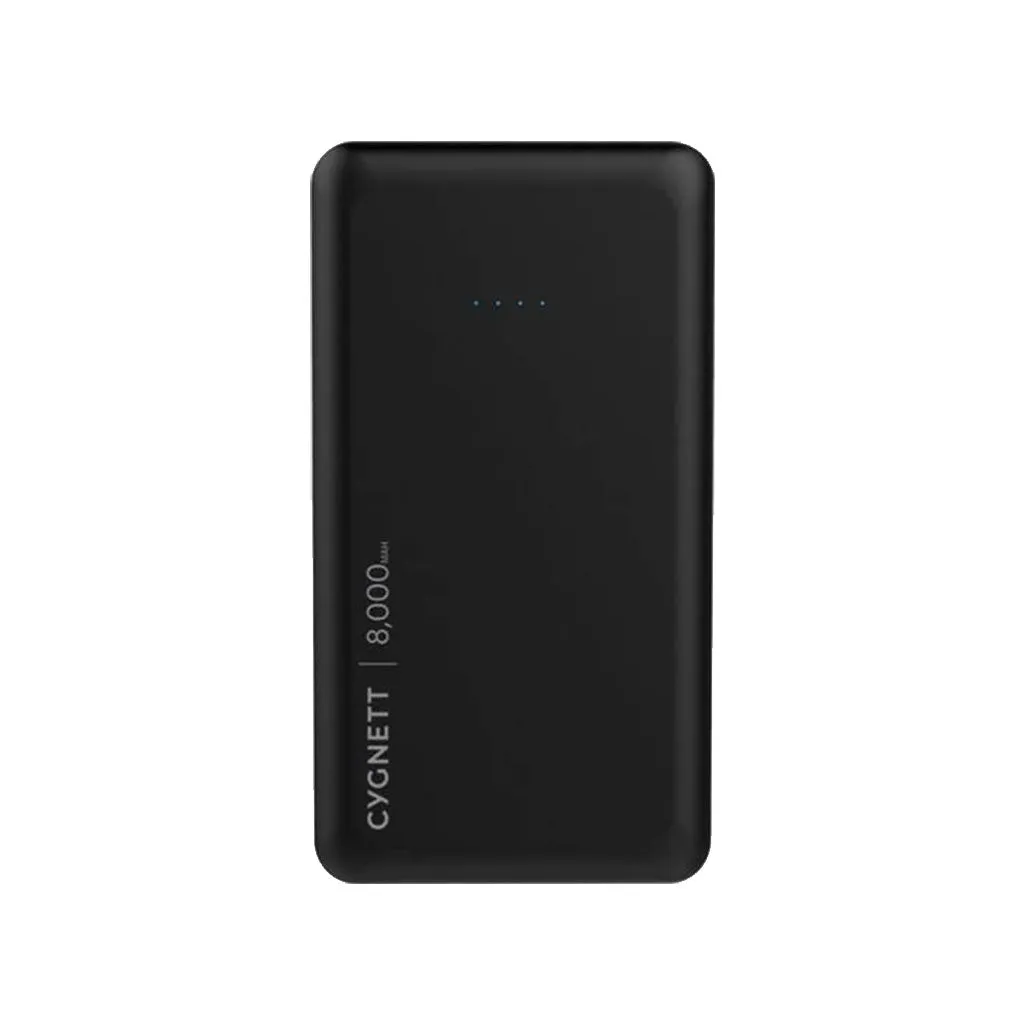 Cygnett ChargeUp Pocket 8K MAH Power Bank - Black