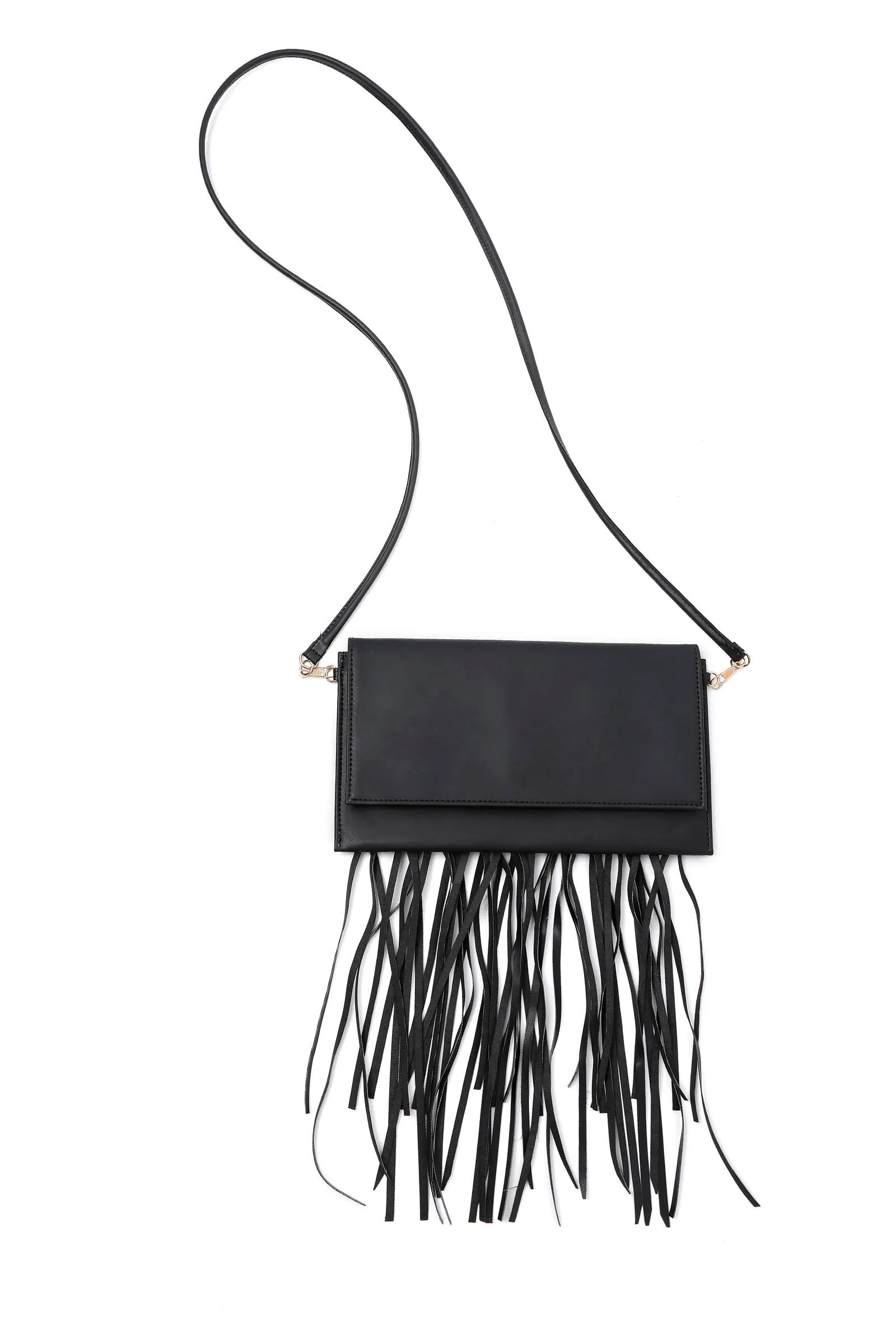 Davy's Squared Frill Crossbody Bag