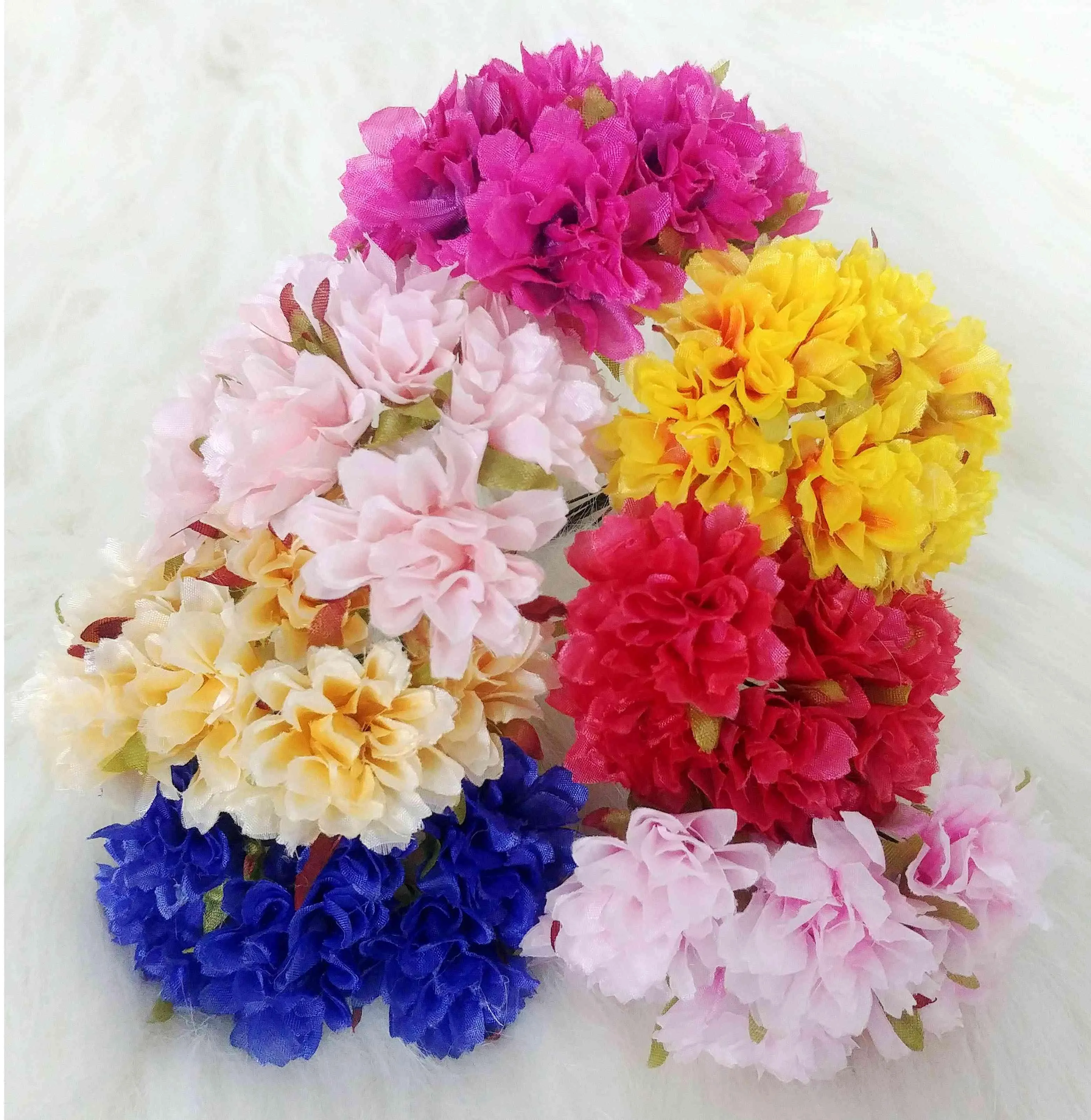 Decorative Artificial Fabric Flower for Craft, Decor or Textile - Design 8