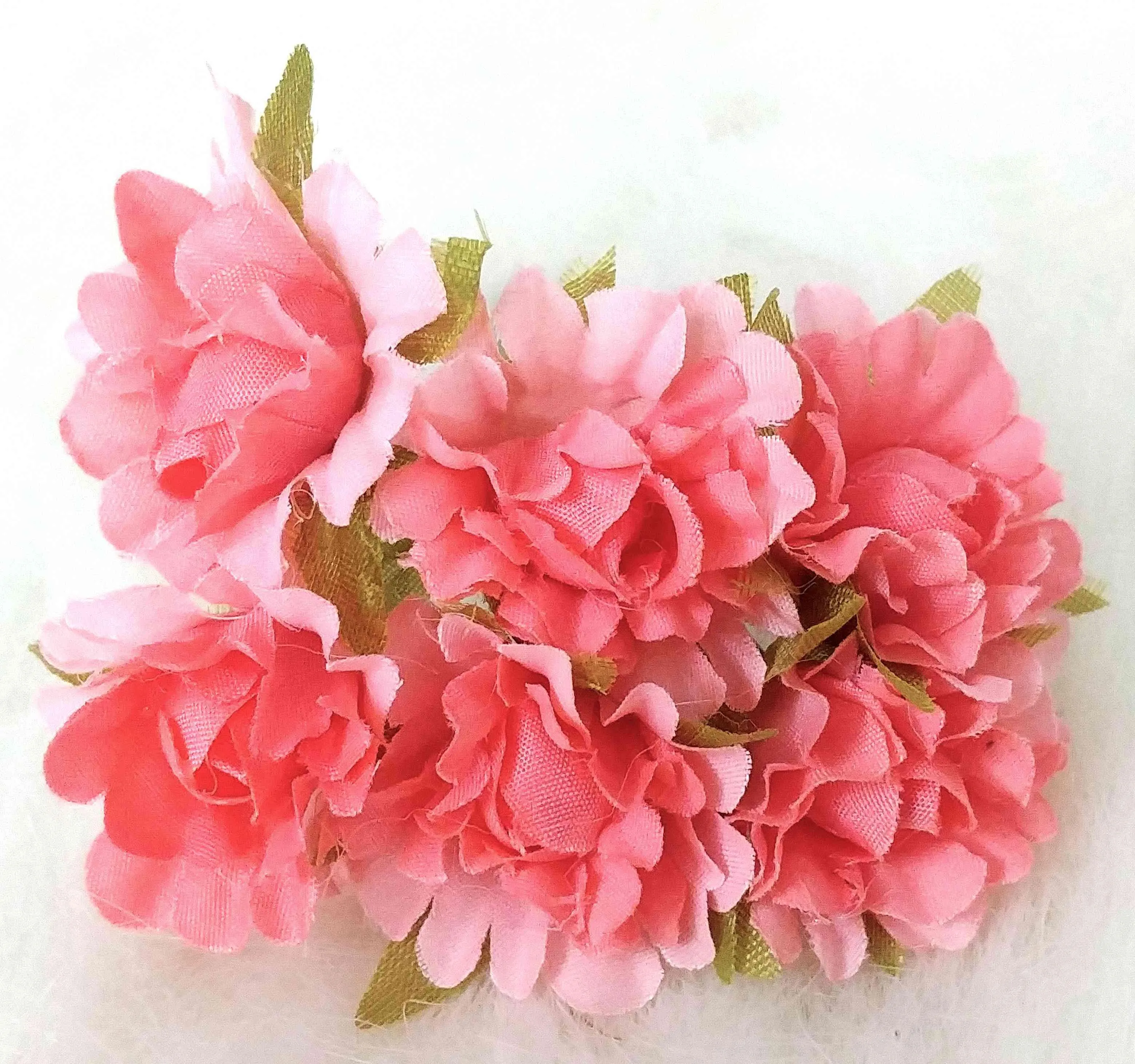 Decorative Artificial Peony Rose Fabric Stem Flower for Craft, Decor, Textile, Gift Packing - Design 10