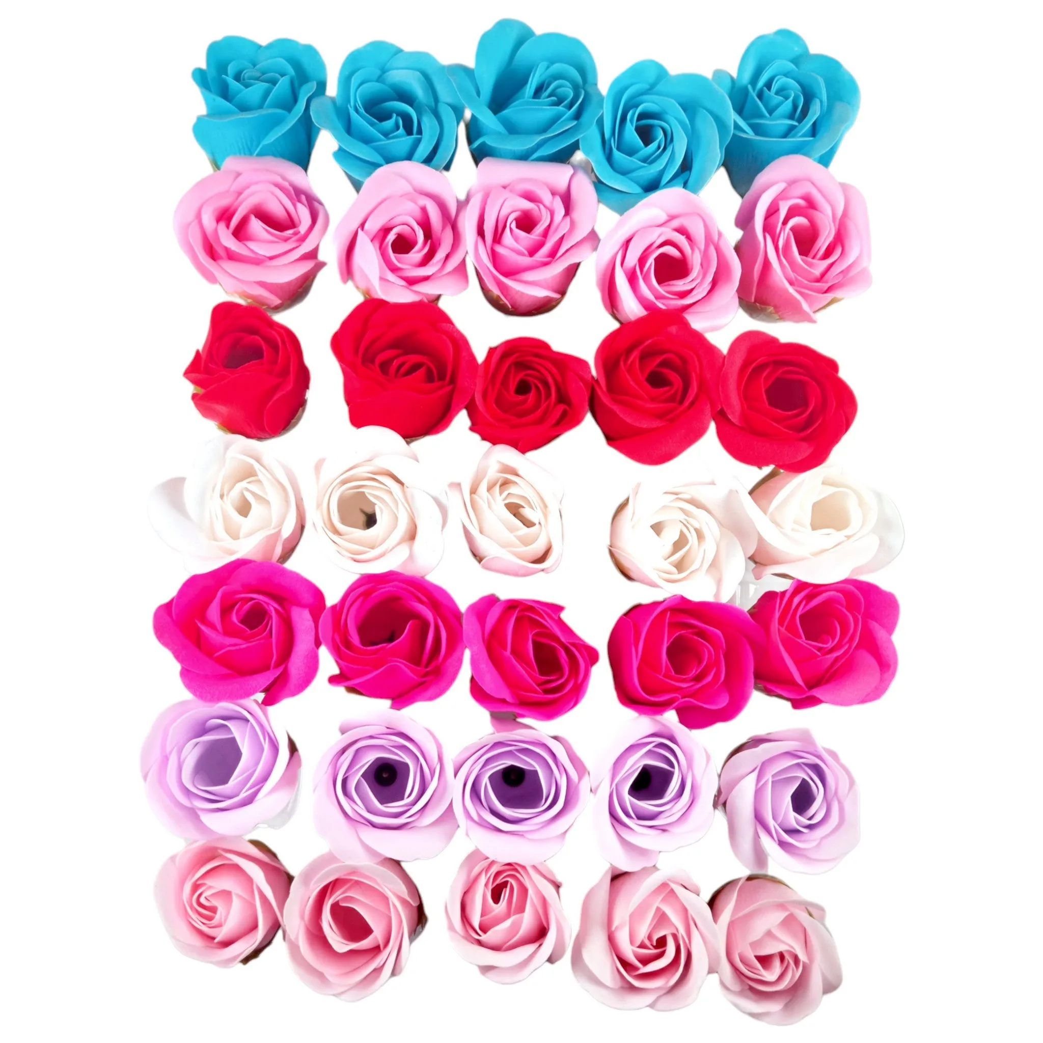 Decorative Rose Foam Flower Head For Decoration, Craft or Textile - Design 142